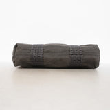 【6hc2877】エルメス トートバッグ エールラインカバス ナイロン グレー シルバー金具【中古】メンズ レディース ユニセックス