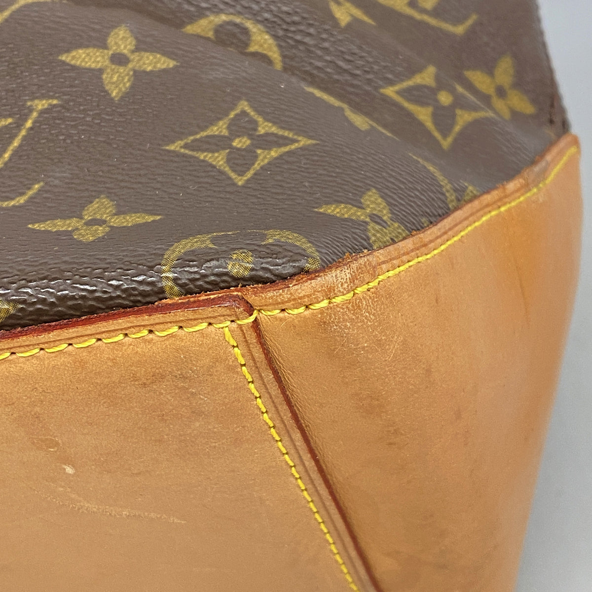 【6hc2890】ルイヴィトン トートバッグ モノグラム カバメゾ M51151 ブラウン【中古】レディース