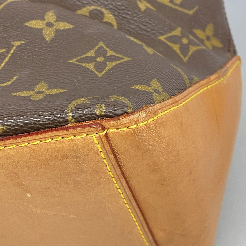【6hc2890】ルイヴィトン トートバッグ モノグラム カバメゾ M51151 ブラウン【中古】レディース