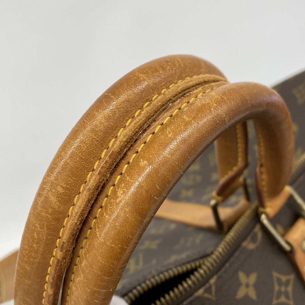 【6hc2899】ルイヴィトン ボストンバッグ モノグラム キーポル55 M41424 ブラウン【中古】メンズ レディース ユニセックス