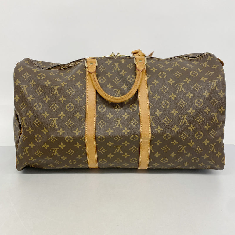 【6hc2899】ルイヴィトン ボストンバッグ モノグラム キーポル55 M41424 ブラウン【中古】メンズ レディース ユニセックス