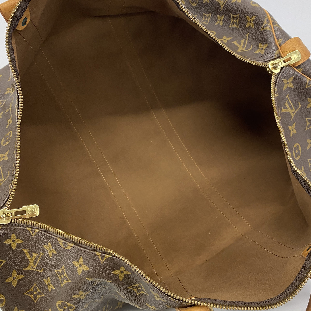 【6hc2899】ルイヴィトン ボストンバッグ モノグラム キーポル55 M41424 ブラウン【中古】メンズ レディース ユニセックス