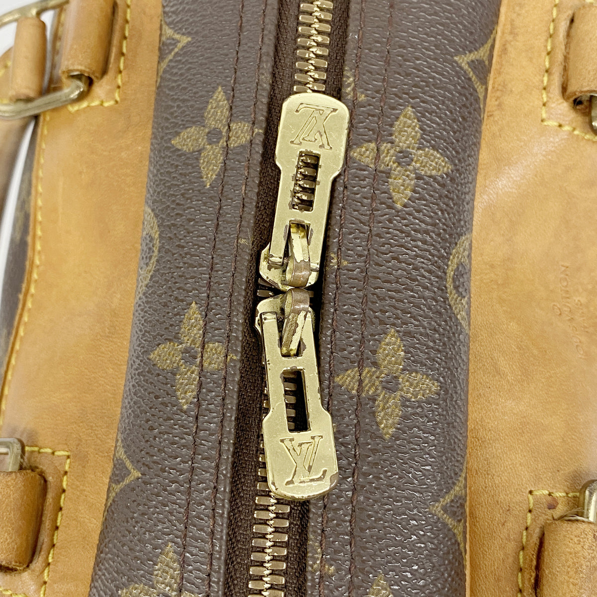【6hc2922】ルイヴィトン ハンドバッグ モノグラム ドーヴィル M47270 ブラウン【中古】レディース
