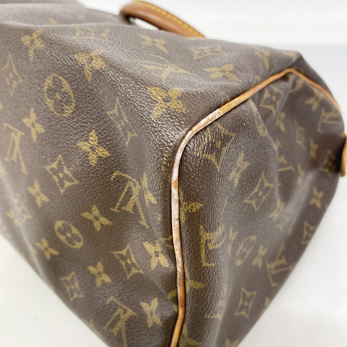 【6hc2932-h】ルイヴィトン ハンドバッグ モノグラム スピーディ30 M41108 ブラウン【中古】レディース