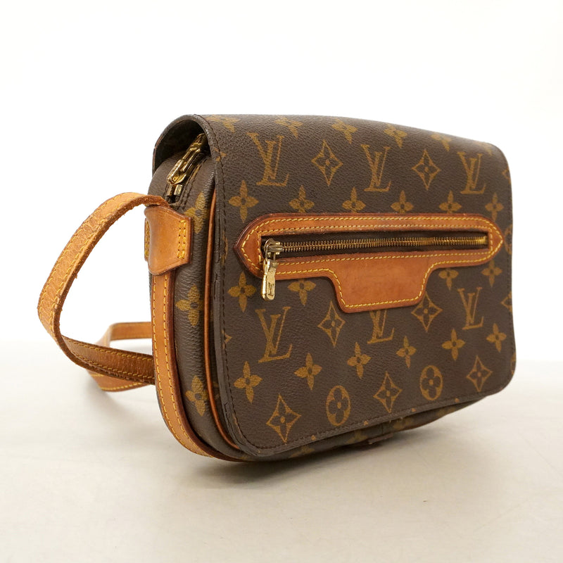 【6hb0103】ルイヴィトン ショルダーバッグ モノグラム サンジェルマン24 M51210 ブラウン【中古】レディース