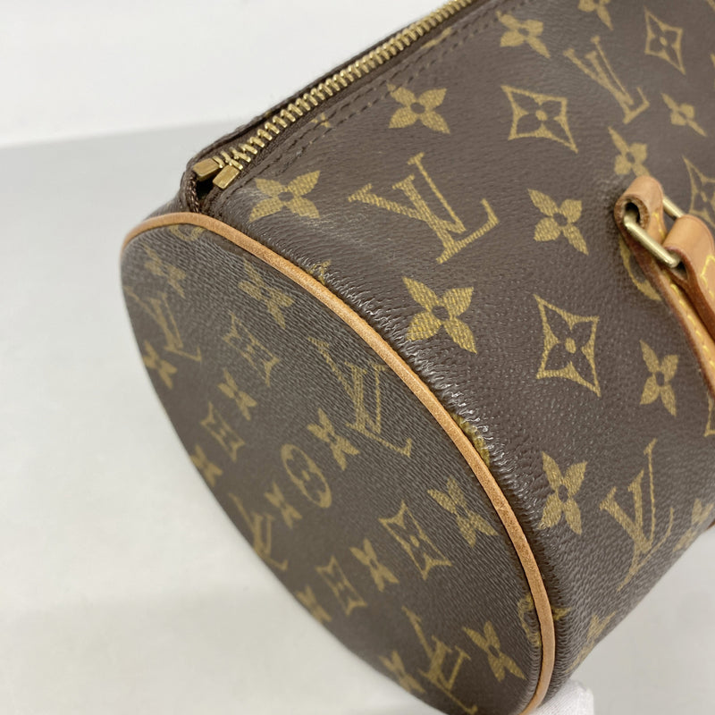【6hd2944】ルイヴィトン ハンドバッグ モノグラム パピヨン30 M51385 ブラウン【中古】レディース