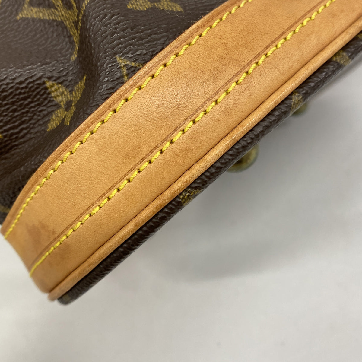 【6hd2945】ルイヴィトン ハンドバッグ モノグラム プチバケット M42238 ブラウン【中古】レディース