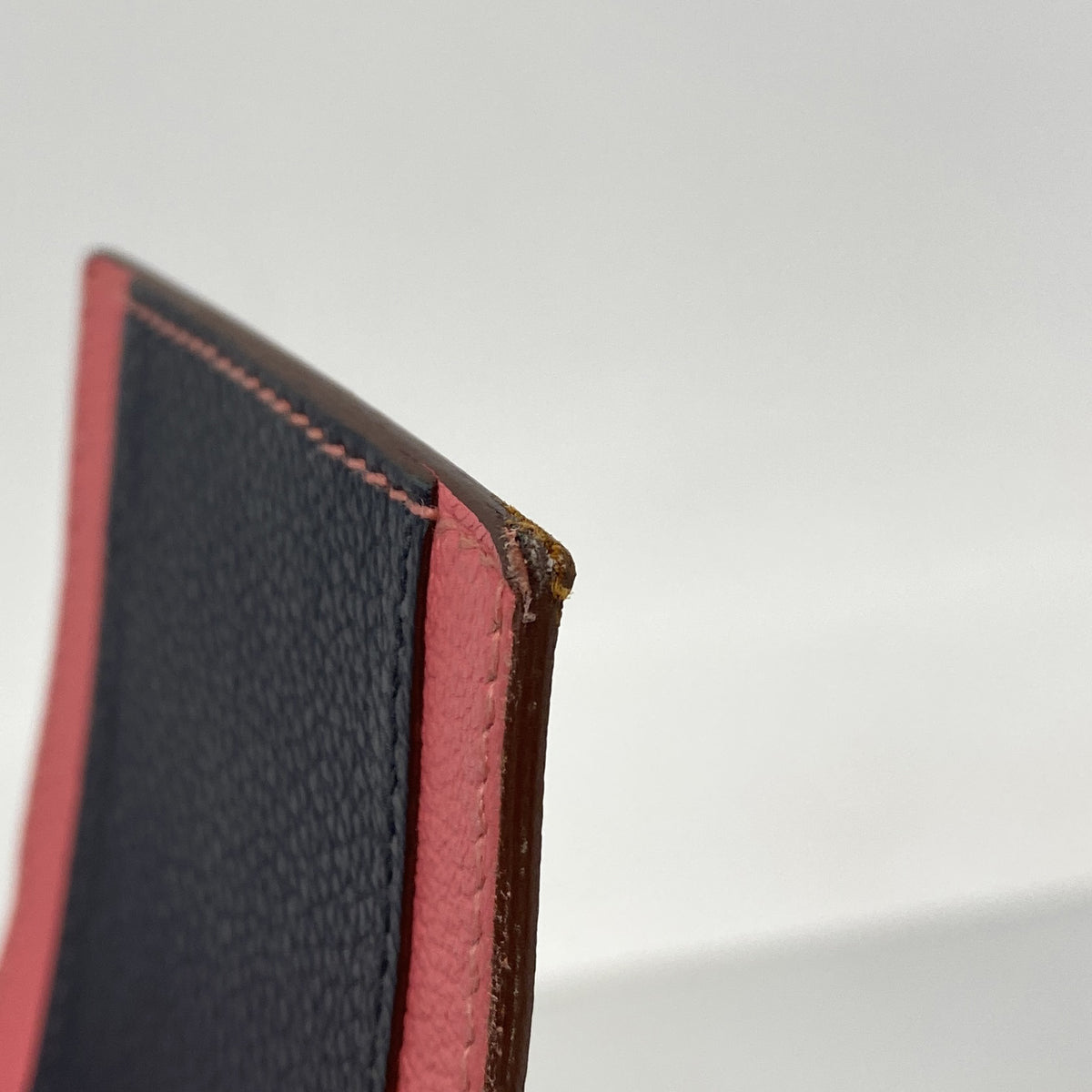 【6hd2953】エルメス ショルダーバッグ Hパッサン エバーカラー ゴールド ローズアザレ/ブルーニュイ シルバー金具 Y刻印【中古】レディース
