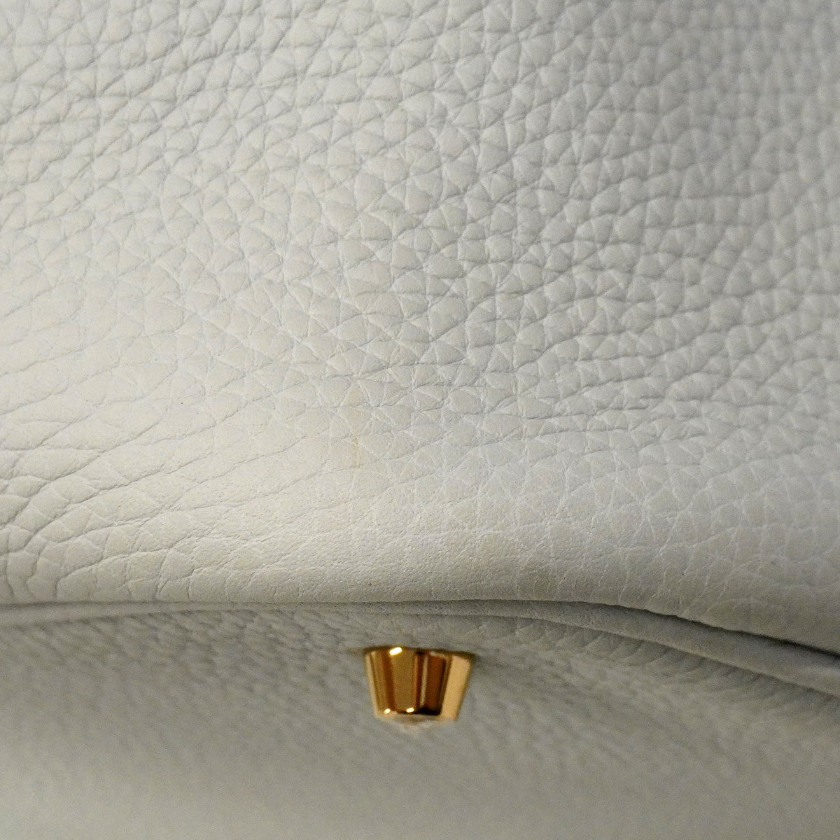 【6hd2971】エルメス ハンドバッグ ピコタンロックMM トリヨンクレマンス ブルーペール ゴールド金具 B刻印【中古】レディース