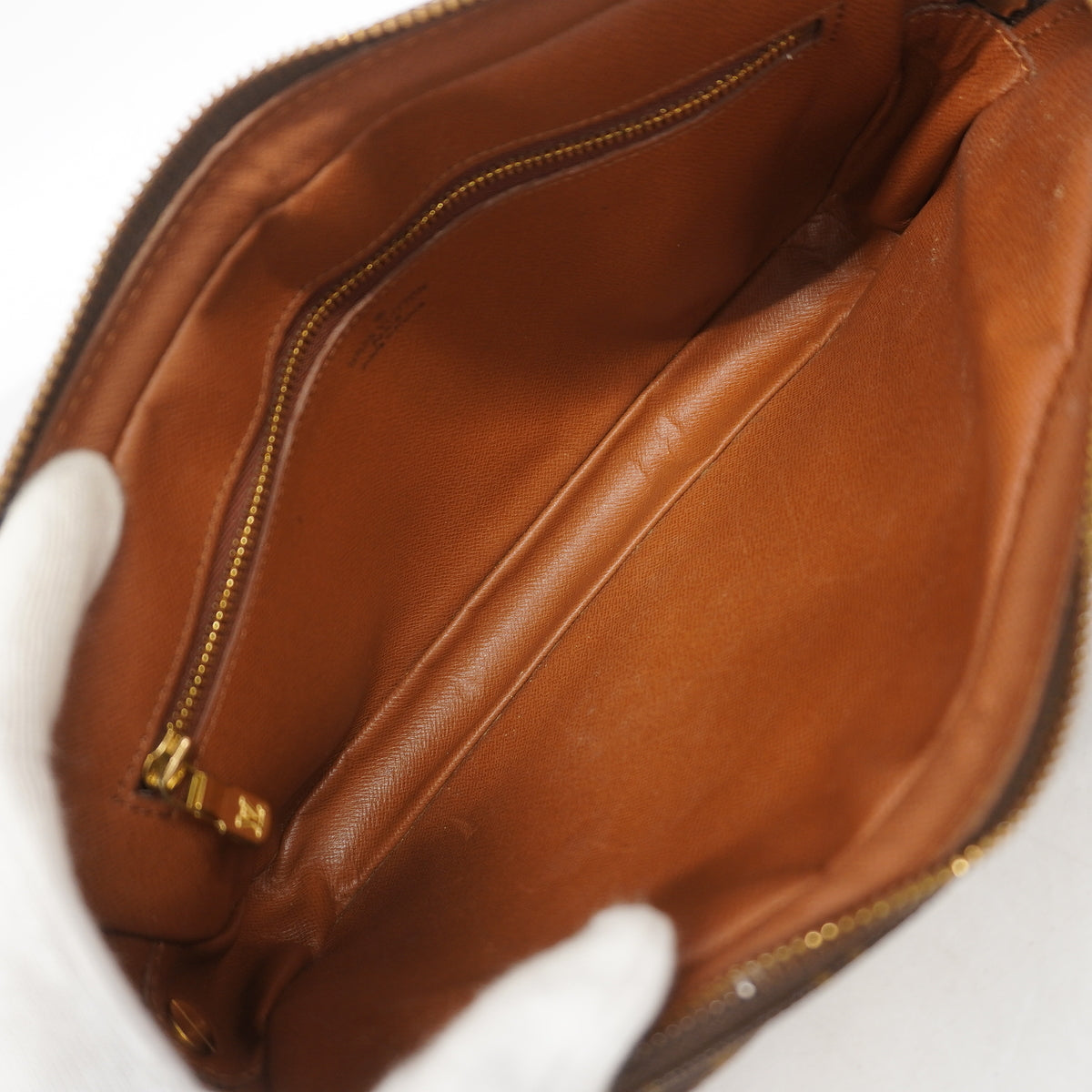 【6hd2977】ルイヴィトン クラッチバッグ モノグラム マルリードラゴンヌGM M51825 ブラウン【中古】メンズ