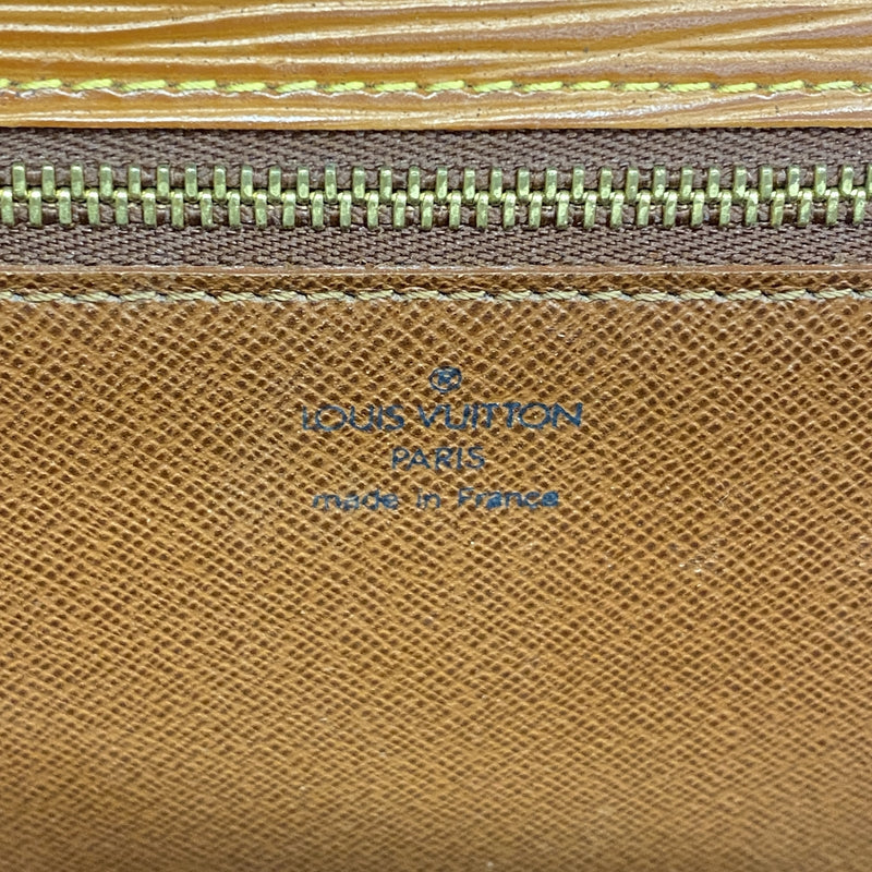 【6hd2988】ルイヴィトン クラッチバッグ エピ ポシェットセリエドラゴンヌ M52618 ジパングゴールド【中古】メンズ