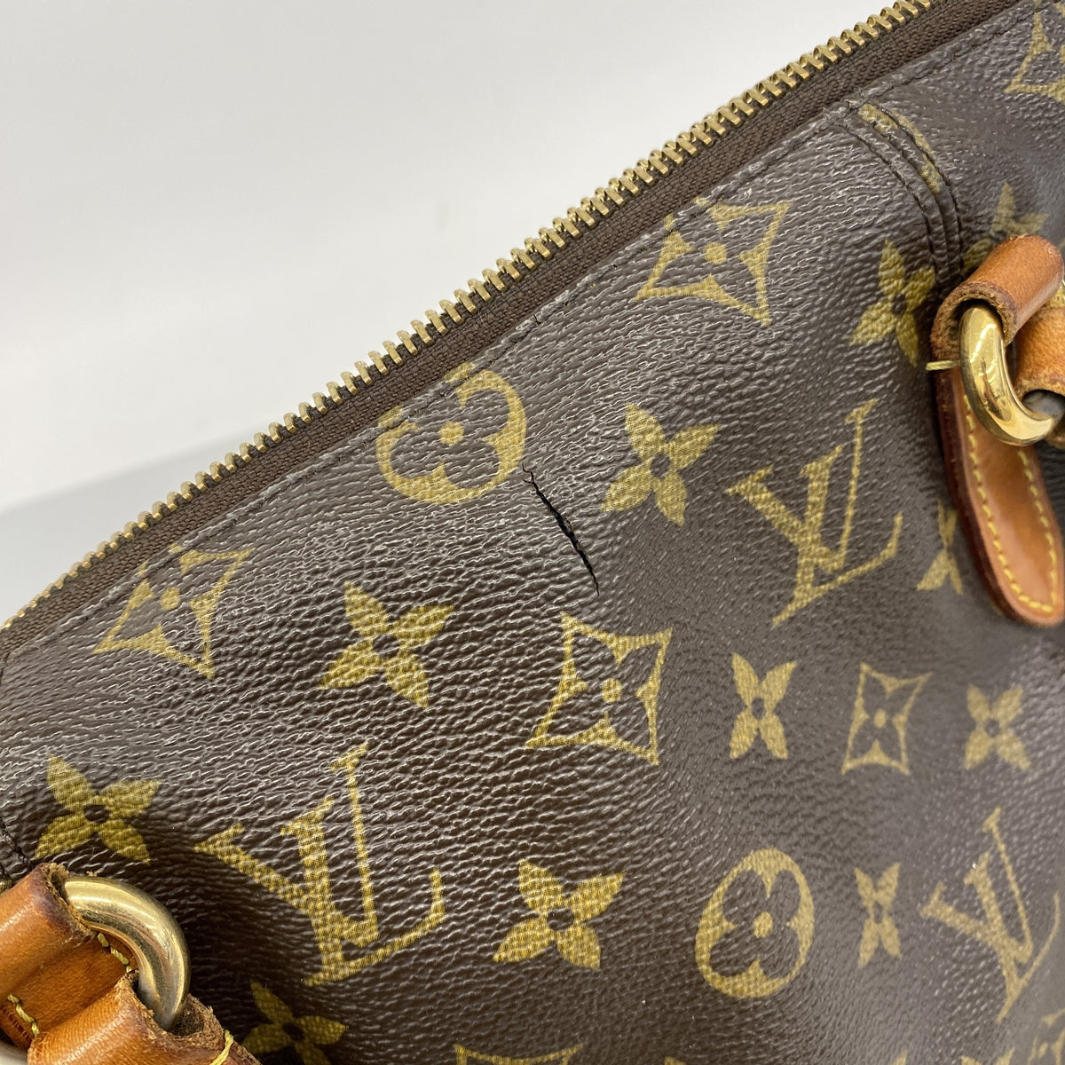 【6hd3000】ルイヴィトン トートバッグ モノグラム トータリーPM M56688 ブラウン【中古】レディース