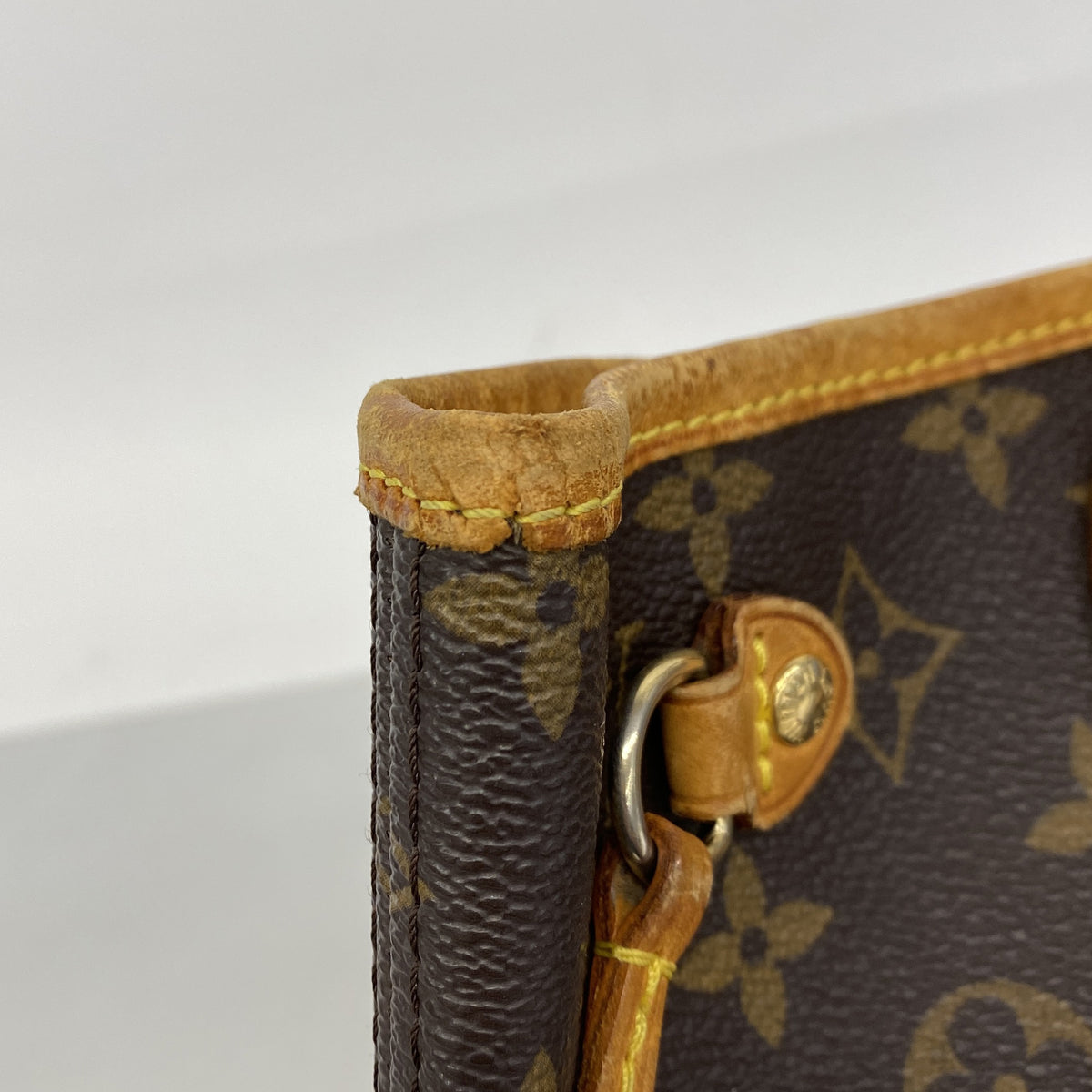 【6hd3001】ルイヴィトン トートバッグ モノグラム ネヴァーフルPM M40155 ブラウン【中古】レディース