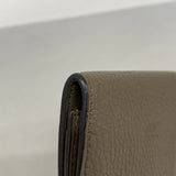 【6hd3008】フェンディ 名刺入れ ピーカブー レザー ブラウン シルバー金具【中古】メンズ レディース ユニセックス