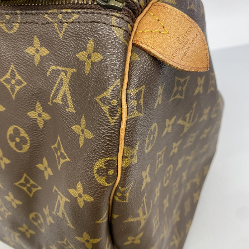 【6hd3014】ルイヴィトン ボストンバッグ モノグラム キーポル55 M41424 ブラウン【中古】メンズ レディース ユニセックス