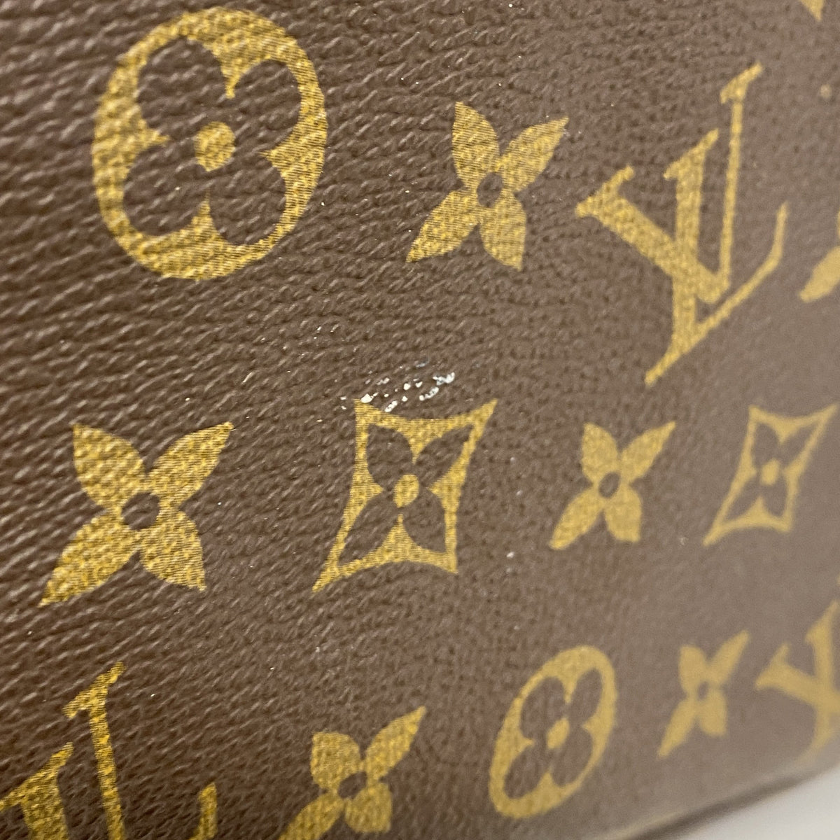 【6hd3014】ルイヴィトン ボストンバッグ モノグラム キーポル55 M41424 ブラウン【中古】メンズ レディース ユニセックス