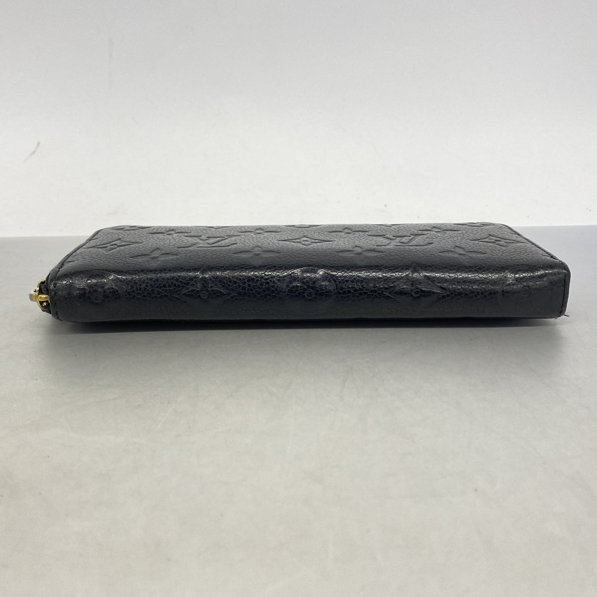 【6hd3020】ルイヴィトン 長財布 モノグラム・アンプラント ポルトフォイユクレマンス M60171 ノワール【中古】レディース