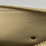 【6hd3028-k】ルイヴィトン ポーチ ヴェルニ フラワーレキシントン M92246 ベージュ【中古】レディース