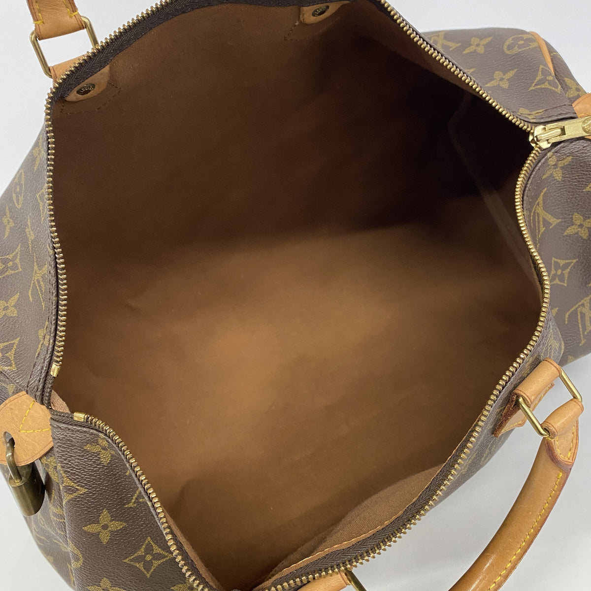 【6hd3035】ルイヴィトン ハンドバッグ モノグラム スピーディ40 M41106 ブラウン【中古】レディース