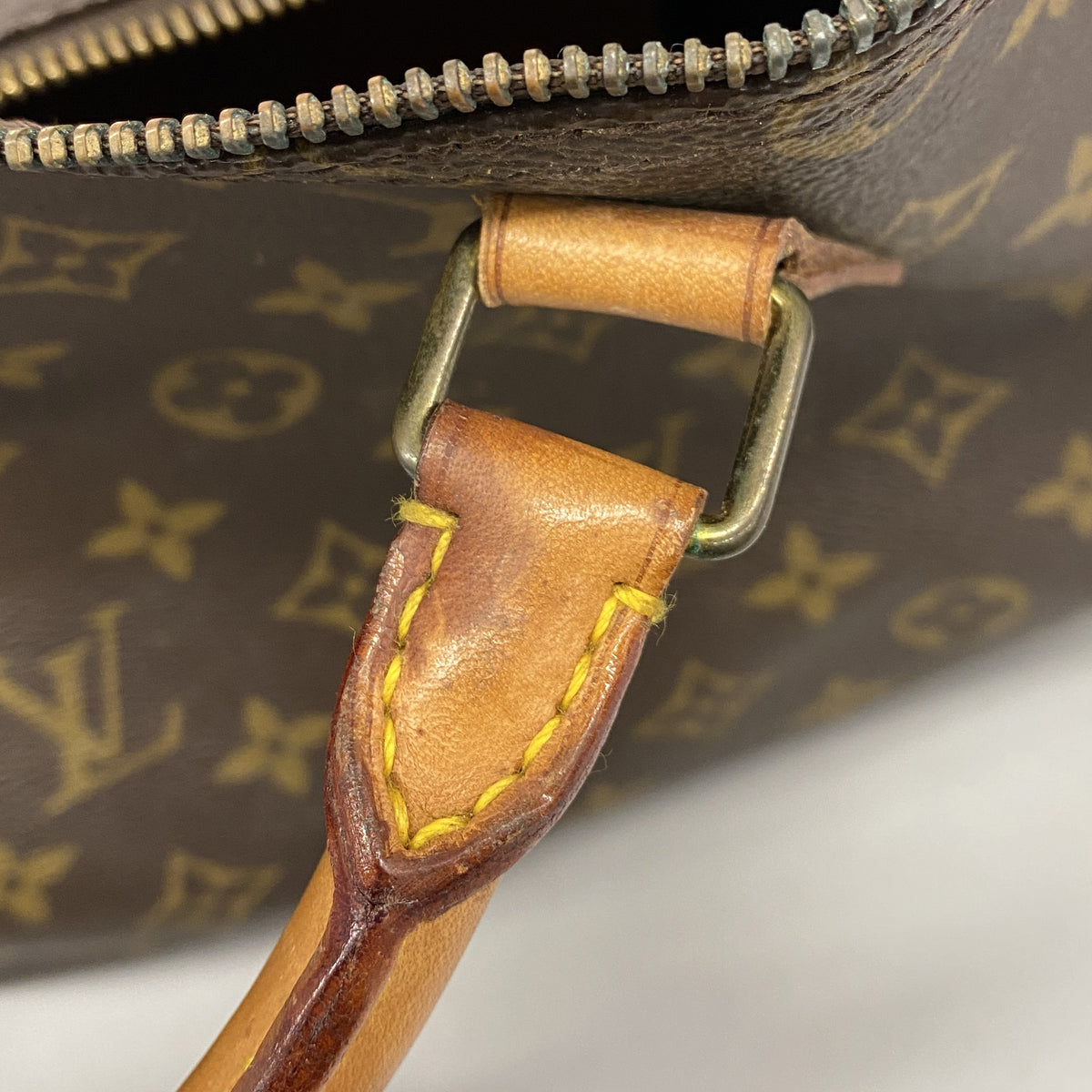 【6hd3036】ルイヴィトン ハンドバッグ モノグラム スピーディ35 M41107 ブラウン【中古】レディース