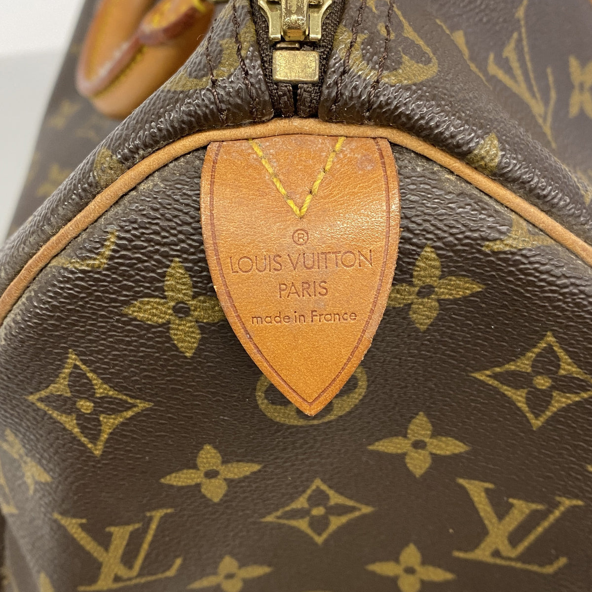 【6hd3036】ルイヴィトン ハンドバッグ モノグラム スピーディ35 M41107 ブラウン【中古】レディース