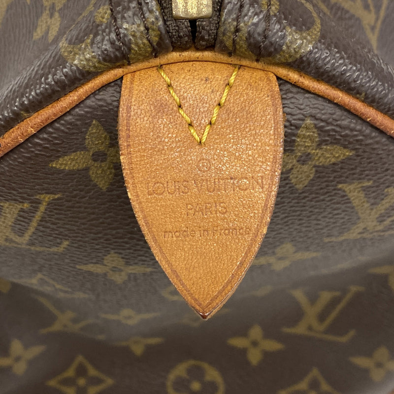 【6hd3037】ルイヴィトン ハンドバッグ モノグラム スピーディ25 M41109 ブラウン【中古】レディース