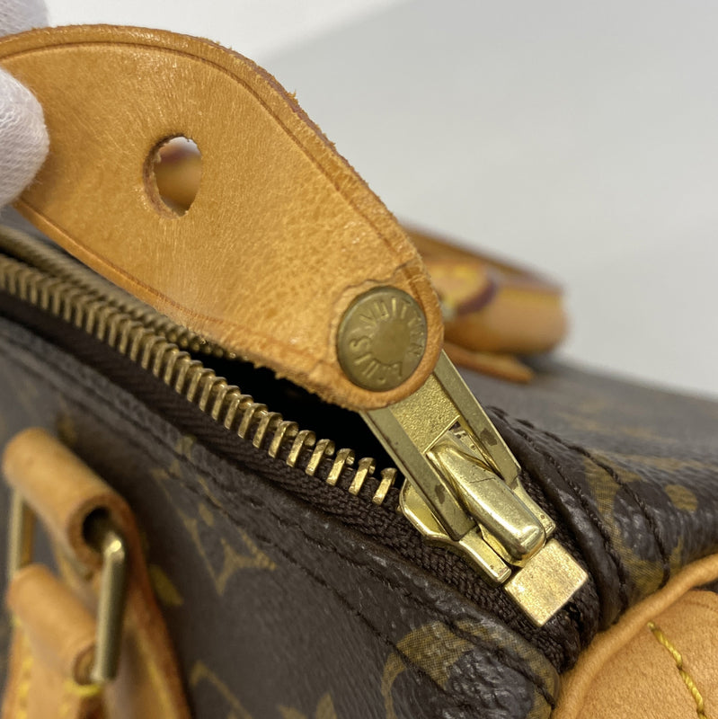 【6hd3038】ルイヴィトン ハンドバッグ モノグラム スピーディ25 M41109 ブラウン【中古】レディース
