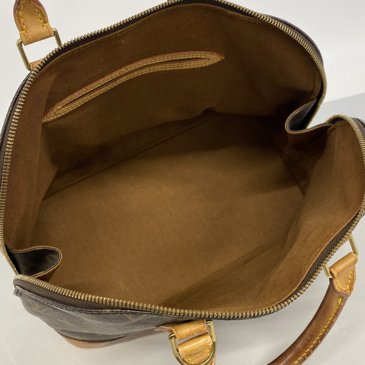 【6hd3039】ルイヴィトン ハンドバッグ モノグラム アルマ M51130 ブラウン【中古】レディース