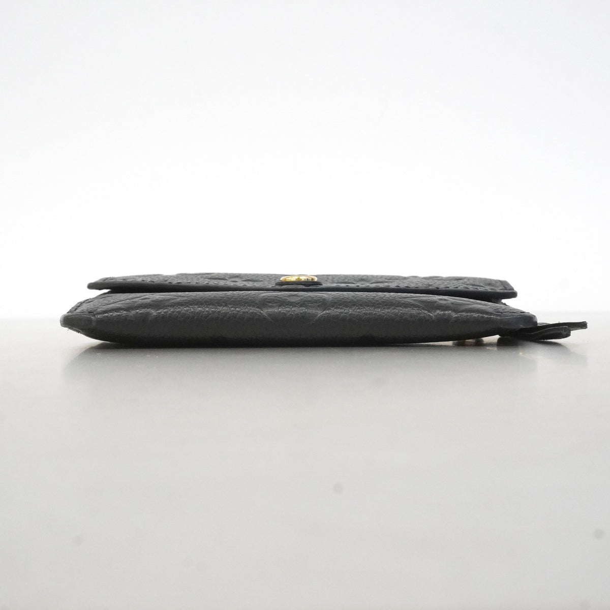 【6hd3048-k】ルイヴィトン コインケース モノグラム・アンプラント ポシェットクレ M60633 ノワール【中古】レディース