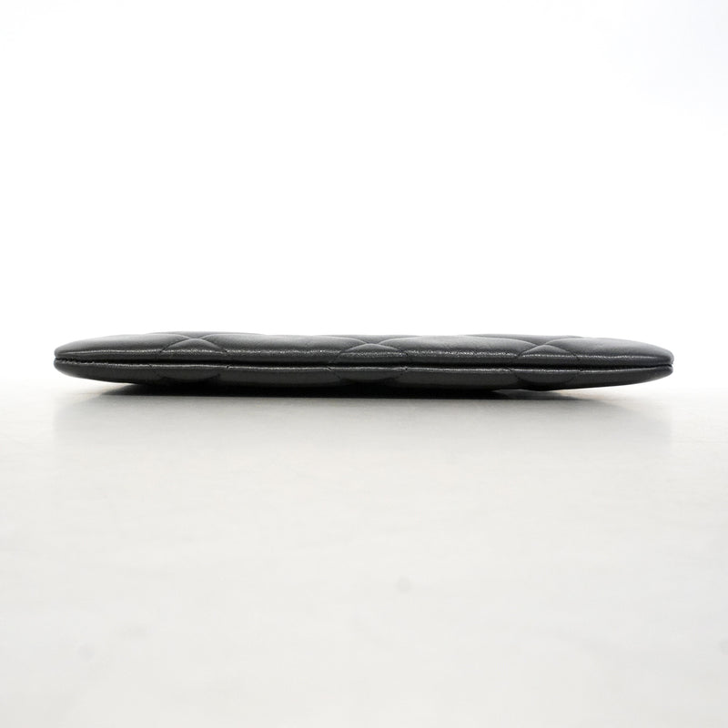 【6hd3052-k】シャネル クラッチバッグ シャネル19 ラムスキン ブラック ゴールド金具【中古】レディース