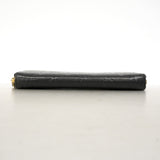 【6hd3062-k】ルイヴィトン 長財布 モノグラム・アンプラント ジッピーウォレット M61864 ノワール【中古】レディース