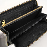 【6hd3062-k】ルイヴィトン 長財布 モノグラム・アンプラント ジッピーウォレット M61864 ノワール【中古】レディース