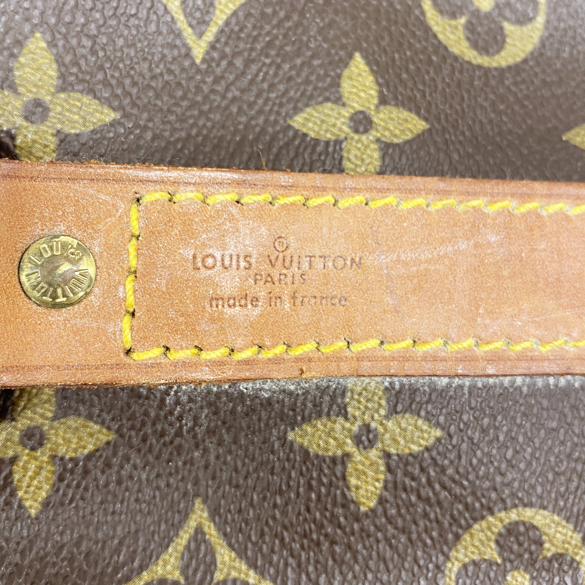 【6hd3072】ルイヴィトン ボストンバッグ モノグラム キーポルバンドリエール60 M41412 ブラウン【中古】メンズ レディース ユニセックス