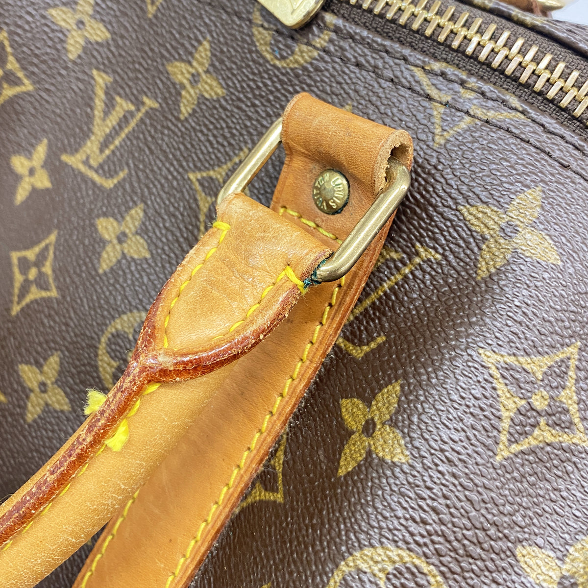 【6hd3073】ルイヴィトン ボストンバッグ モノグラム キーポルバンドリエール55 M41414 ブラウン【中古】メンズ レディース ユニセックス