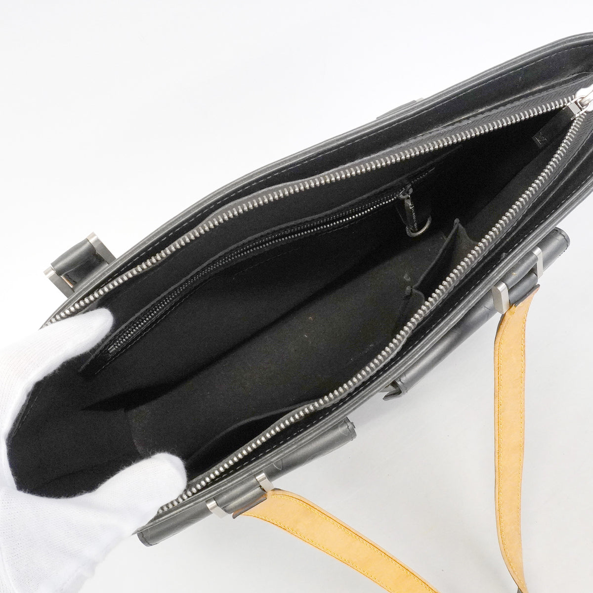 【6hd3080-k】ルイヴィトン トートバッグ モノグラム・マット ウィルウッド M55102 ノワール【中古】レディース