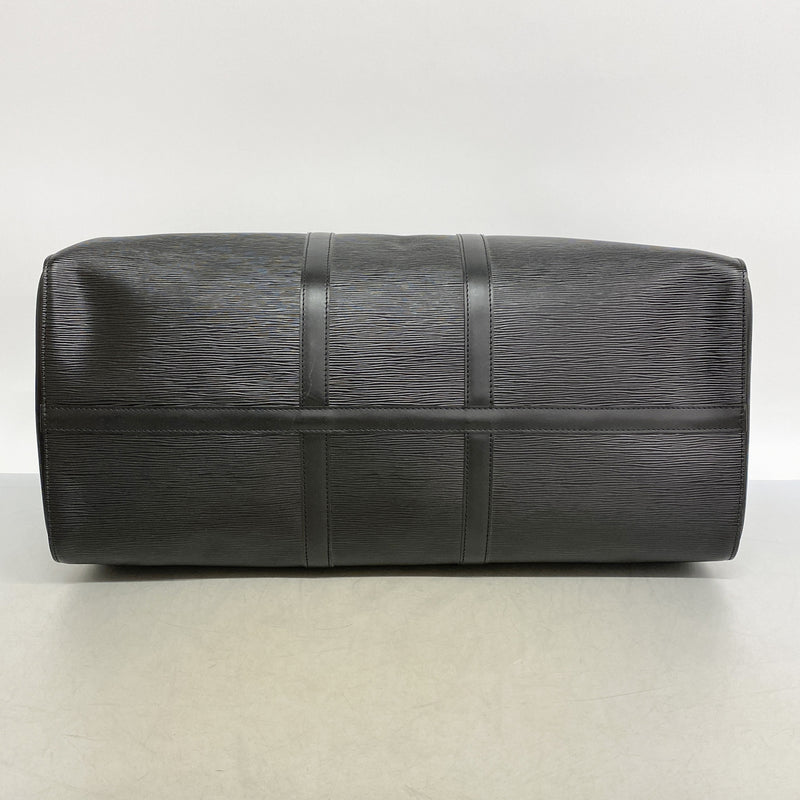 【6hd3092】ルイヴィトン ボストンバッグ エピ キーポル55 M42952 ノワール【中古】メンズ レディース ユニセックス
