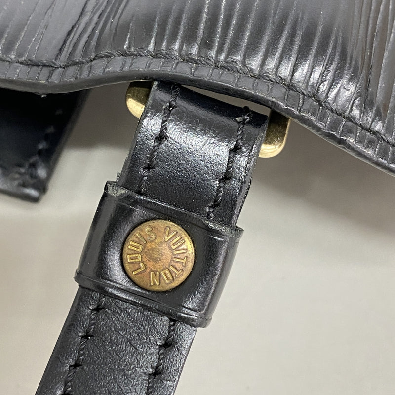 【6hd3093】ルイヴィトン クラッチバッグ エピ ポシェットセリエドラゴンヌ M52612 ノワール【中古】メンズ