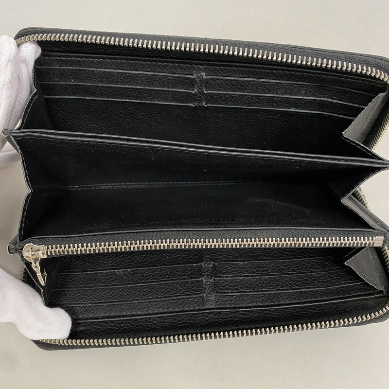【6hd3098】ルイヴィトン 長財布 ジッピーロックミー M62622 ノワール【中古】レディース