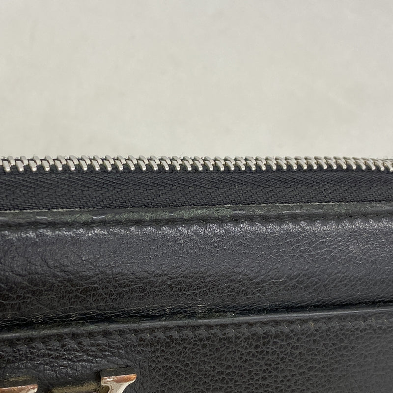 【6hd3098】ルイヴィトン 長財布 ジッピーロックミー M62622 ノワール【中古】レディース