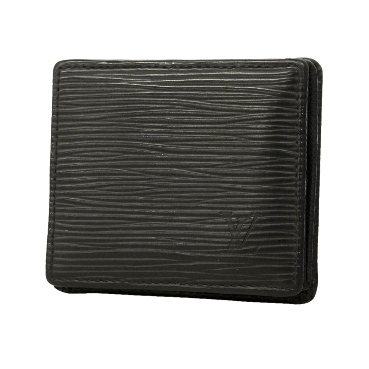 【6hd3101】ルイヴィトン コインケース エピ ポルトモネボワット M63692 ノワール【中古】メンズ レディース ユニセックス