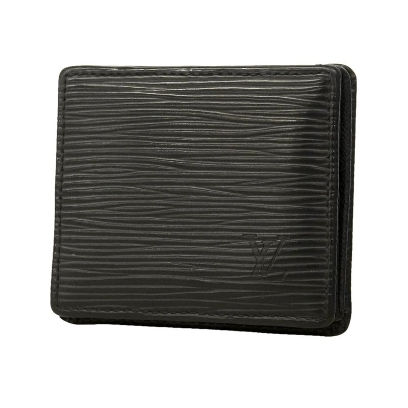 【6hd3101】ルイヴィトン コインケース エピ ポルトモネボワット M63692 ノワール【中古】メンズ レディース ユニセックス