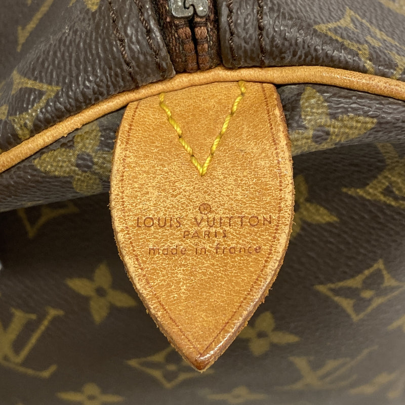 【6hd3112】ルイヴィトン ハンドバッグ モノグラム スピーディ40 M41106 ブラウン【中古】レディース