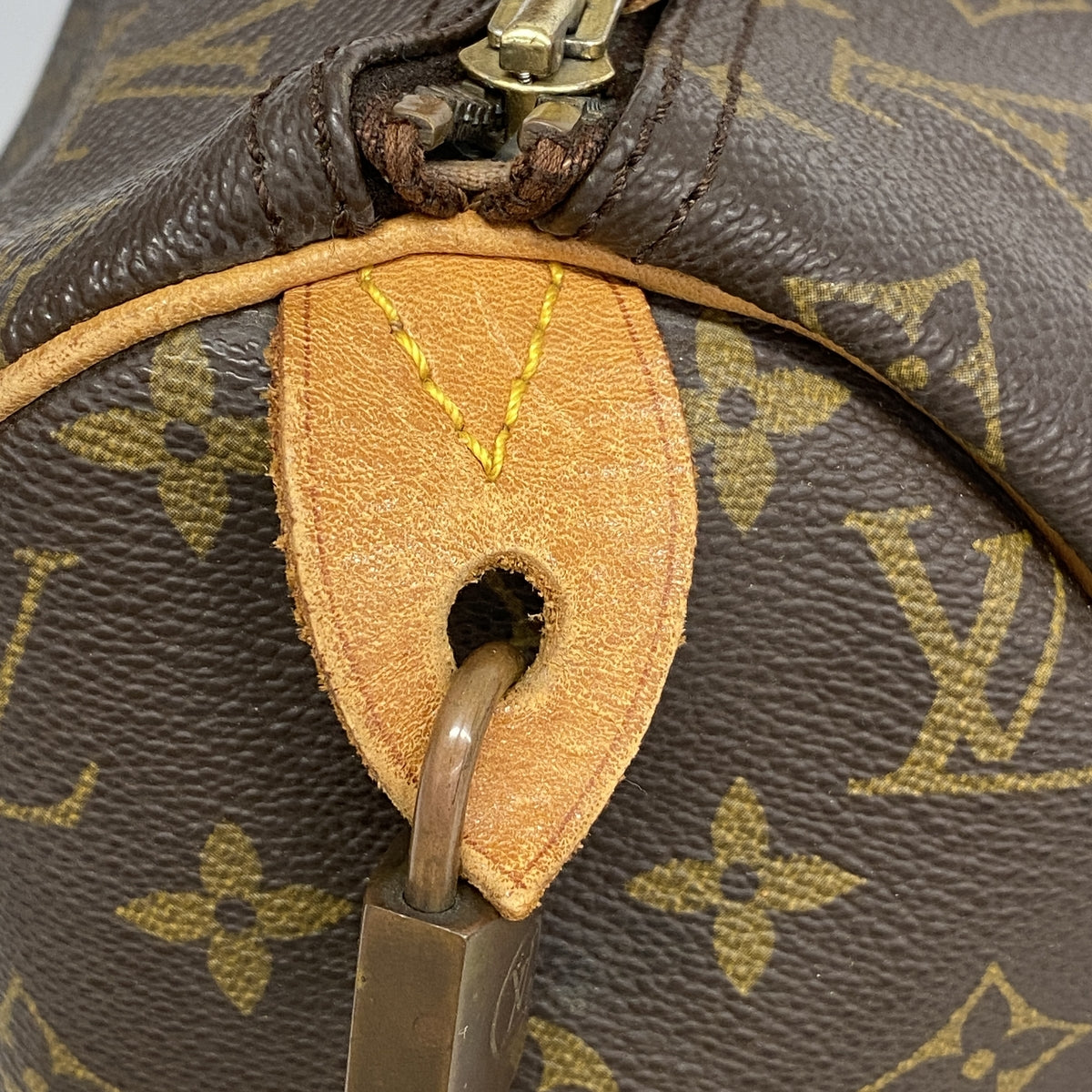 【6hd3112】ルイヴィトン ハンドバッグ モノグラム スピーディ40 M41106 ブラウン【中古】レディース
