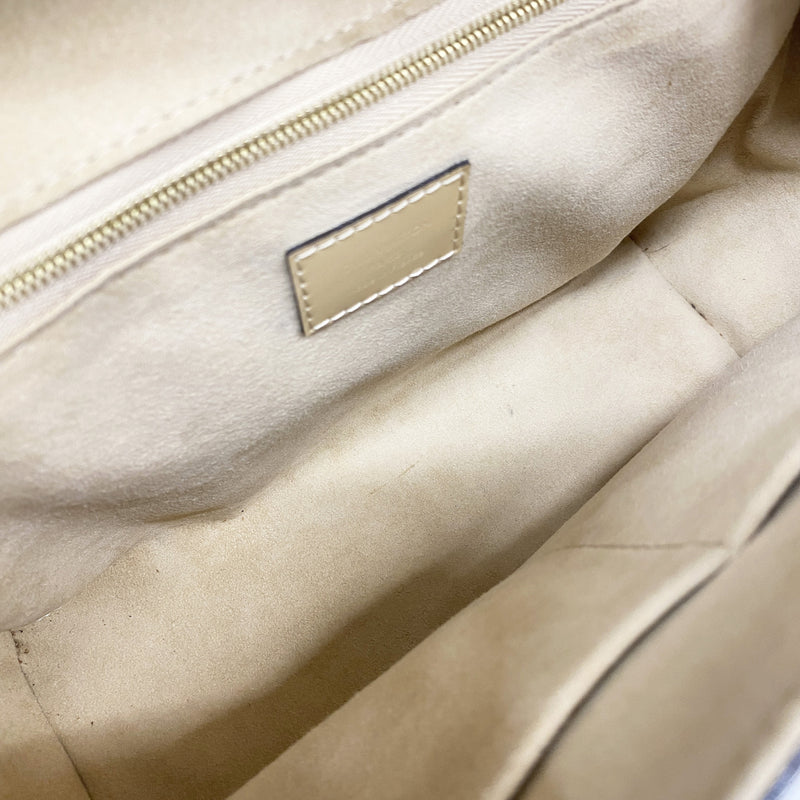 【6hd3125】ルイヴィトン ハンドバッグ ヴェルニ ヴェニス M90277 デュンヌ【中古】レディース