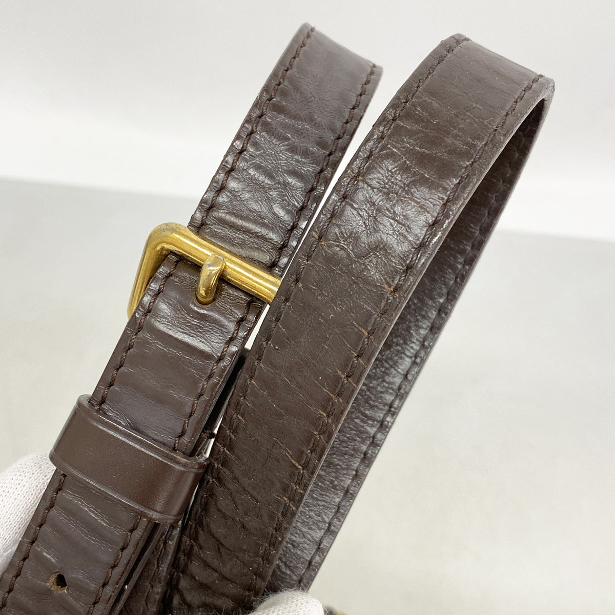 【6hd3131】ルイヴィトン ショルダーバッグ ダミエ ブルームズベリPM N42251 エベヌ【中古】レディース