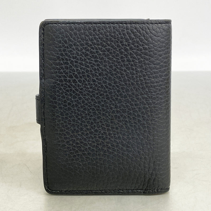【6hd3139】ルイヴィトン 財布 LVヴェルティカルウォレットコンパクト M81561 ノワール【中古】レディース