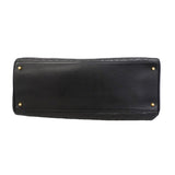 【6hd3141】シャネル チェーントート ビコローレ スーパーモデル レザー ブラック ゴールド金具【中古】レディース