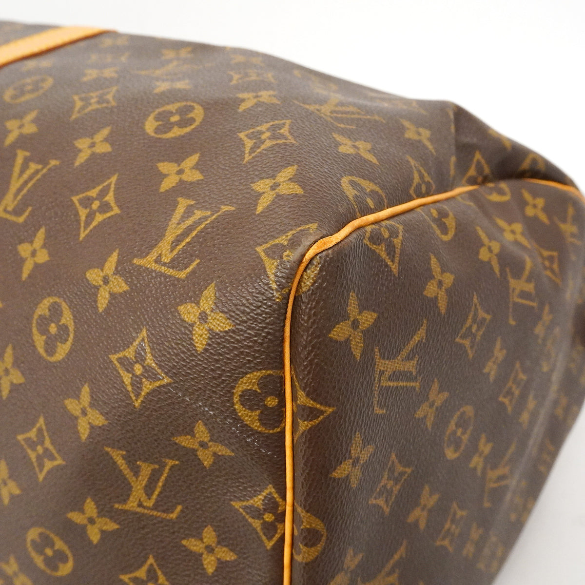 【6hd3149】ルイヴィトン ボストンバッグ モノグラム キーポル55 M41414 ブラウン【中古】メンズ レディース ユニセックス