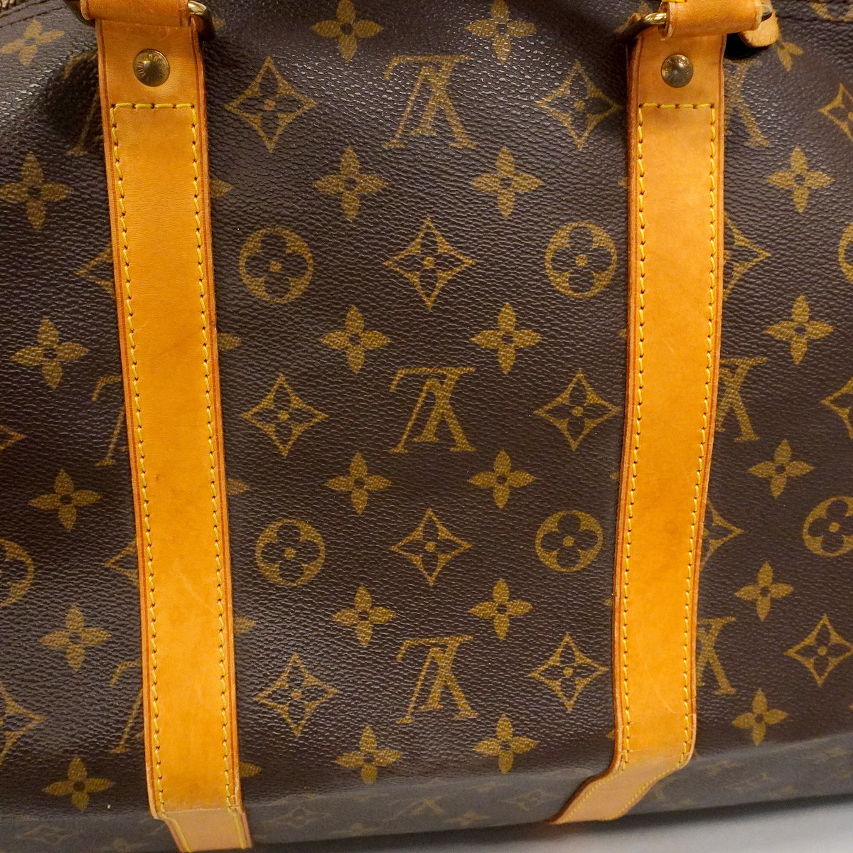 【6hd3149】ルイヴィトン ボストンバッグ モノグラム キーポル55 M41414 ブラウン【中古】メンズ レディース ユニセックス