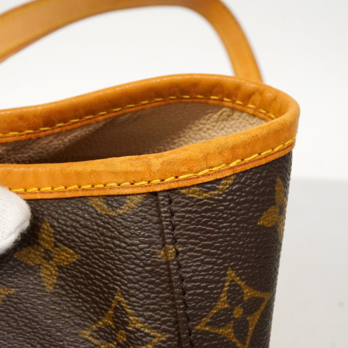 【6hd3151】ルイヴィトン トートバッグ モノグラム プチバケット M42238 ブラウン【中古】レディース